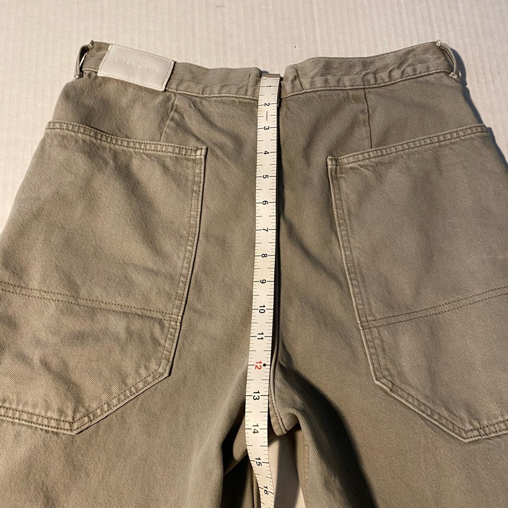 Everlane Gardner Jeans Moss Wide-Leg Pants Size 29 - Picture 8 of 16